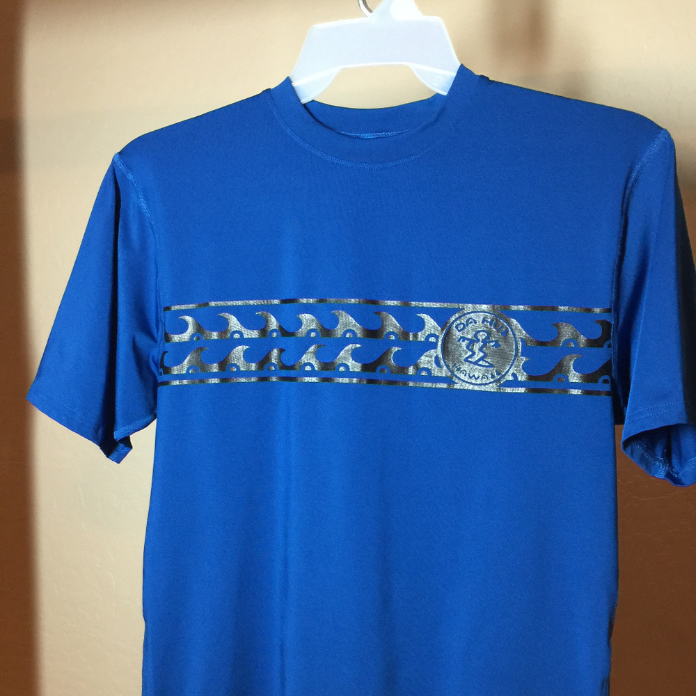 Blue Dahui Hawaiian T